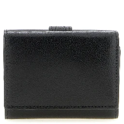 Black Buffalo Leather Cardholder