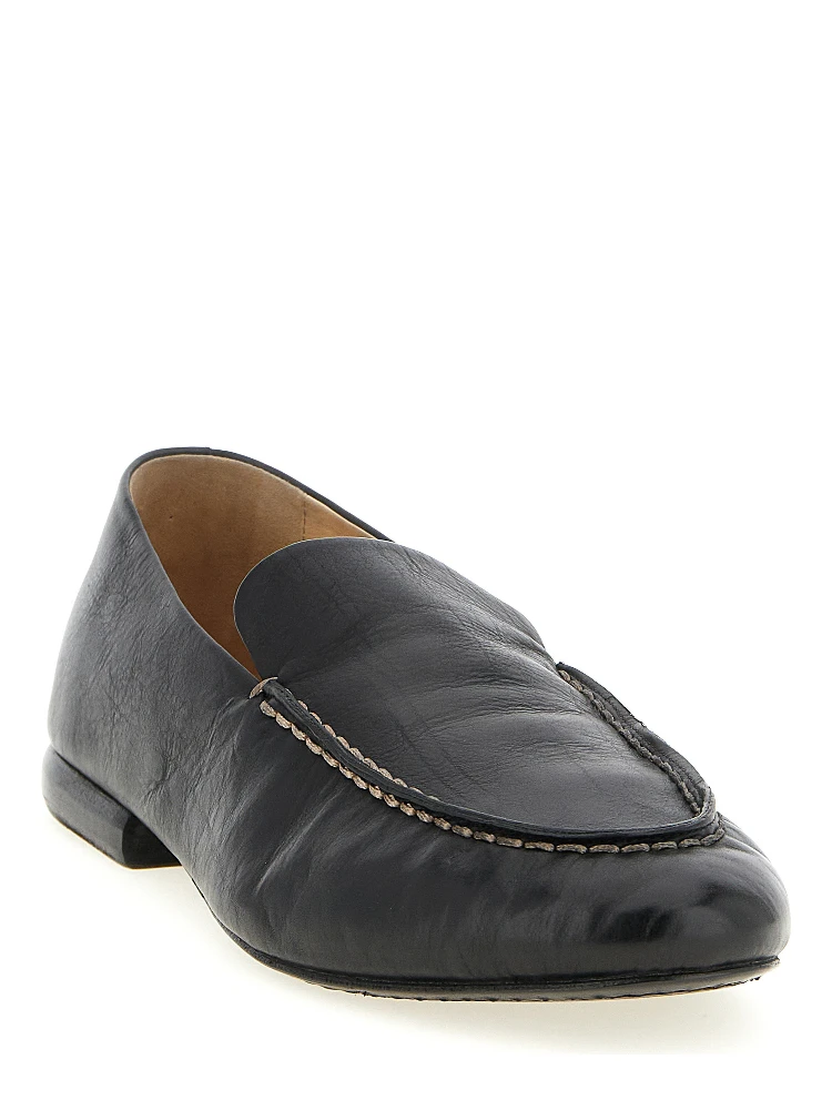 Black Calfskin Slip-On Loafers alternative