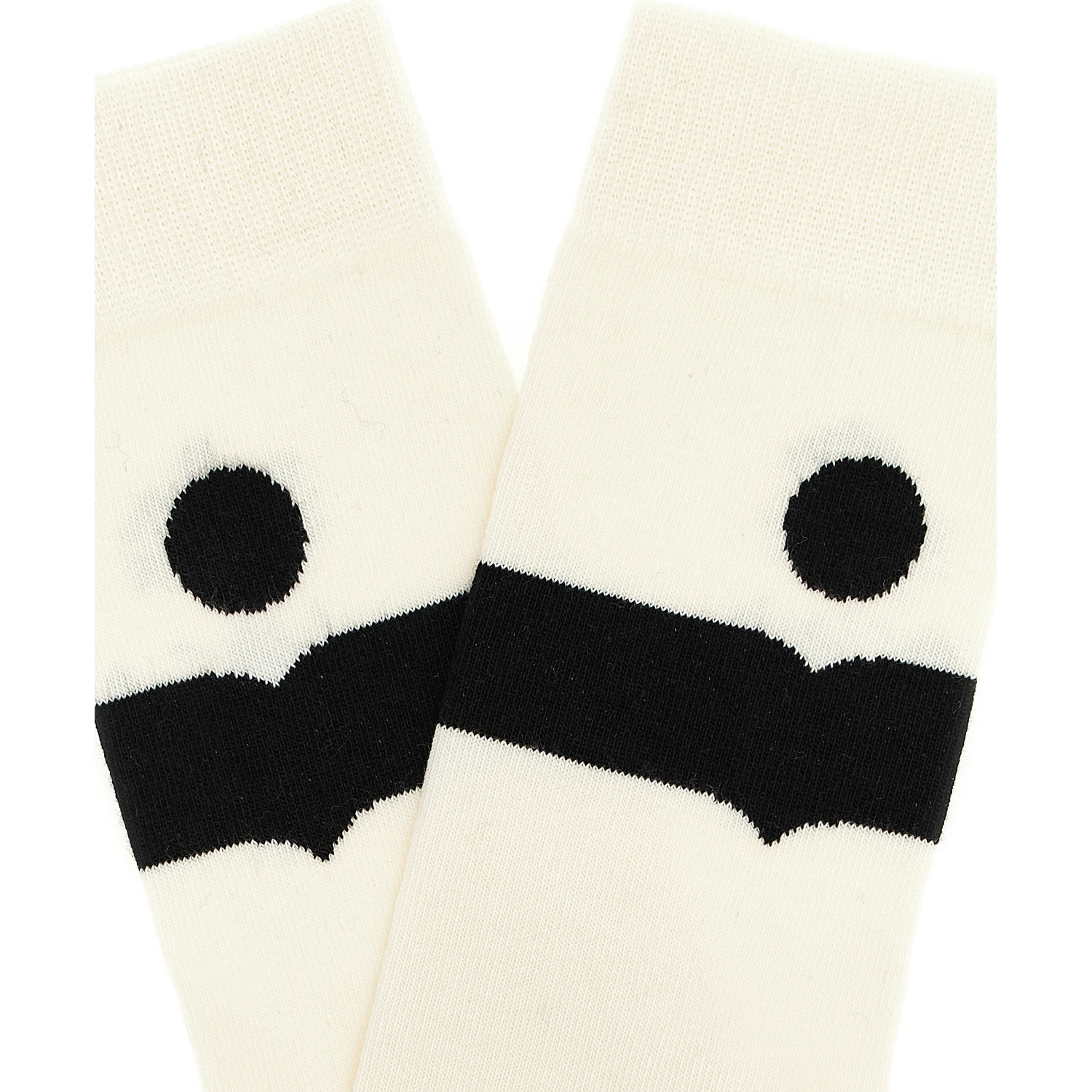 Beige Cotton Socks