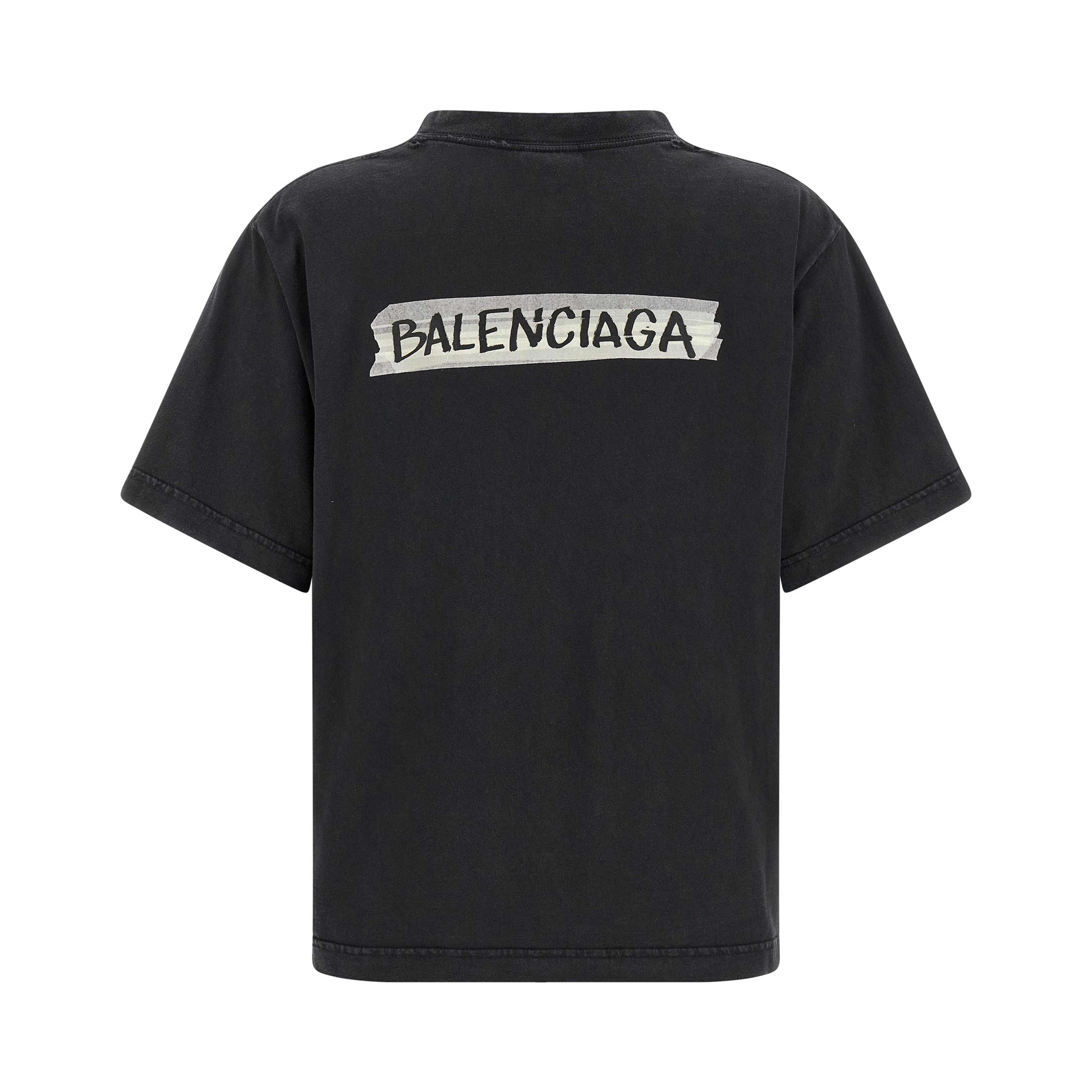 Black Cotton T-Shirt