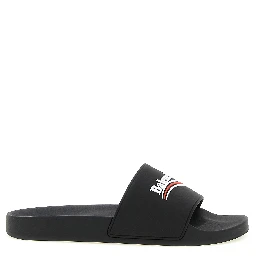 Black Plastic Slides