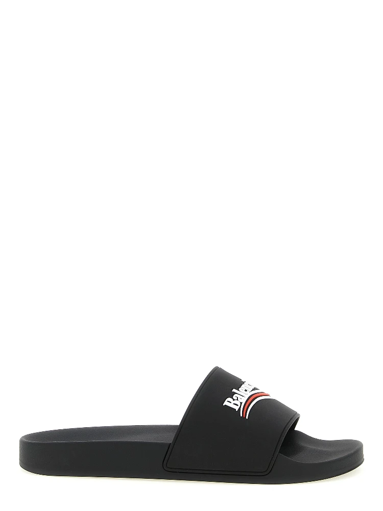 Black Plastic Slides