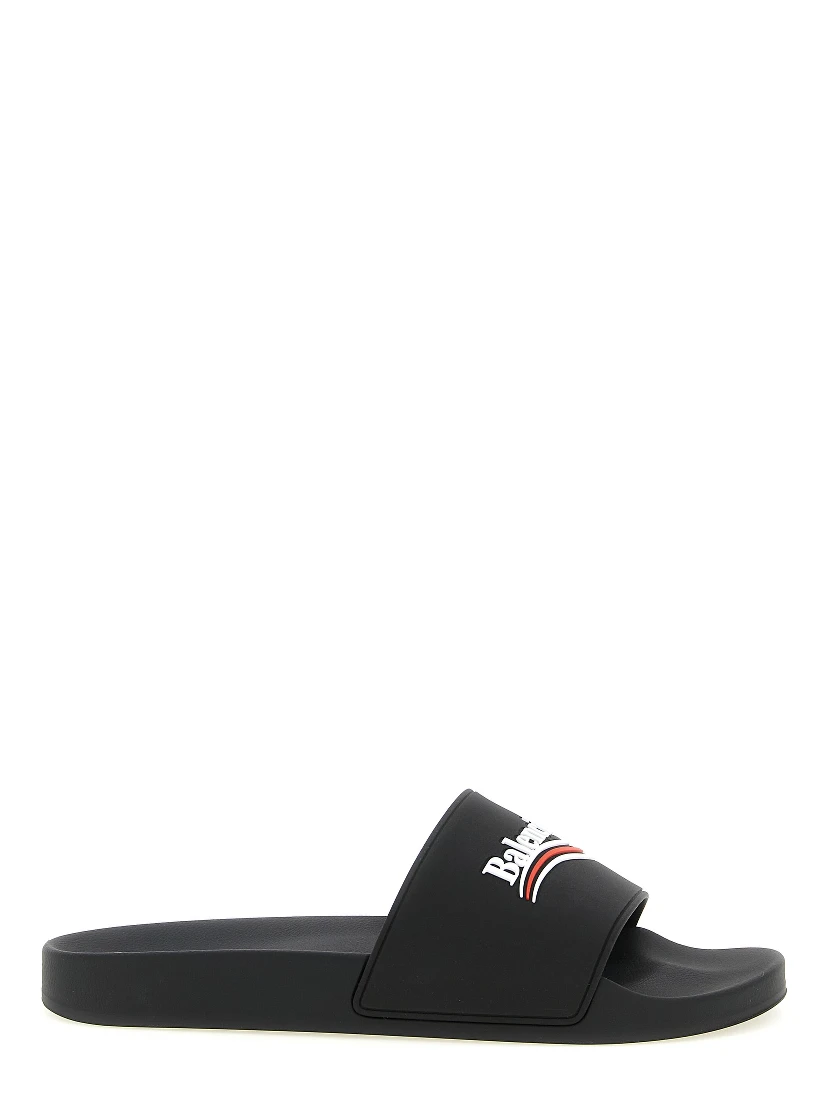 Black Plastic Slides