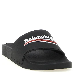 Black Plastic Slides