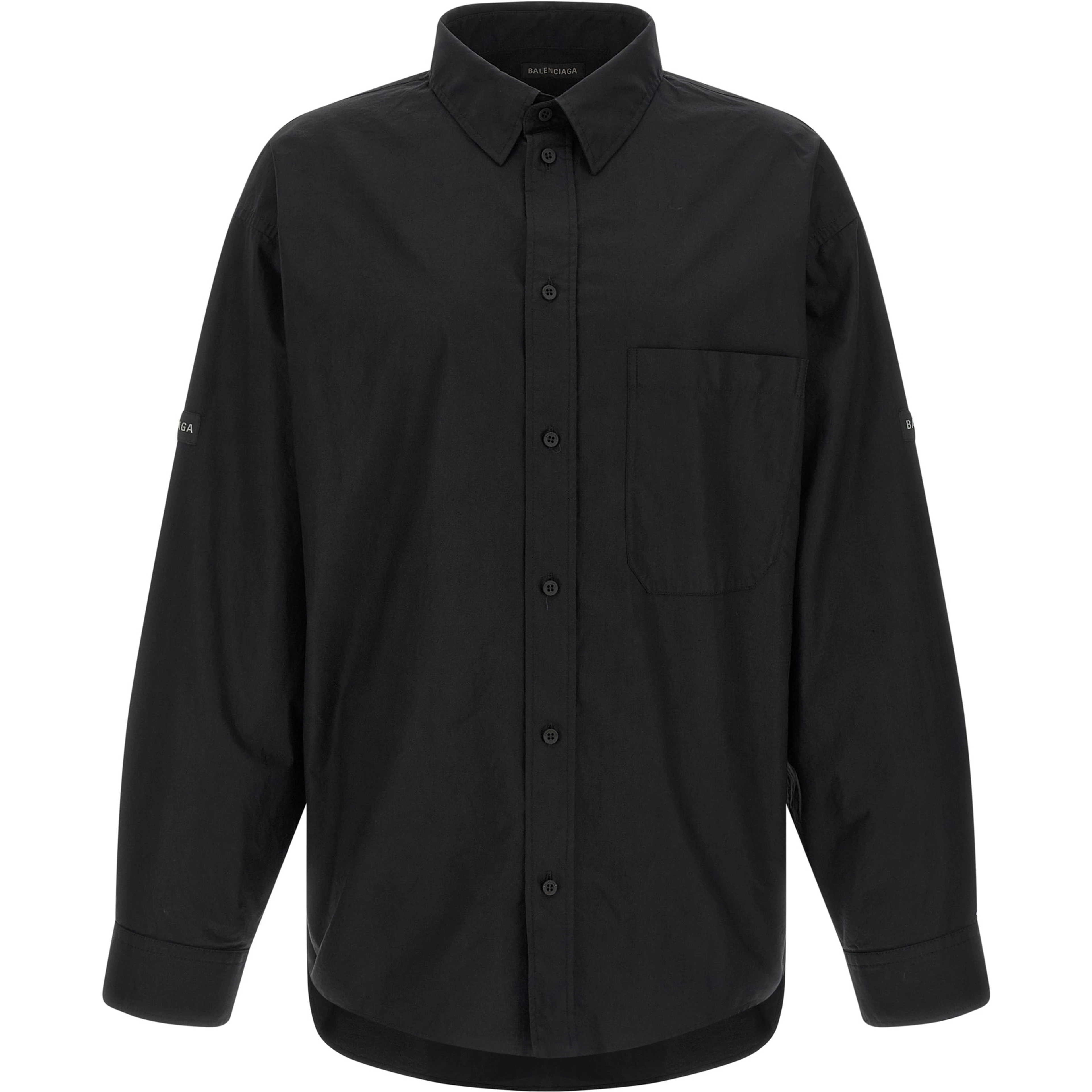 Black Cotton Blouse