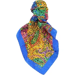 Multicolor Silk Scarf