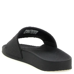 Black Plastic Slides