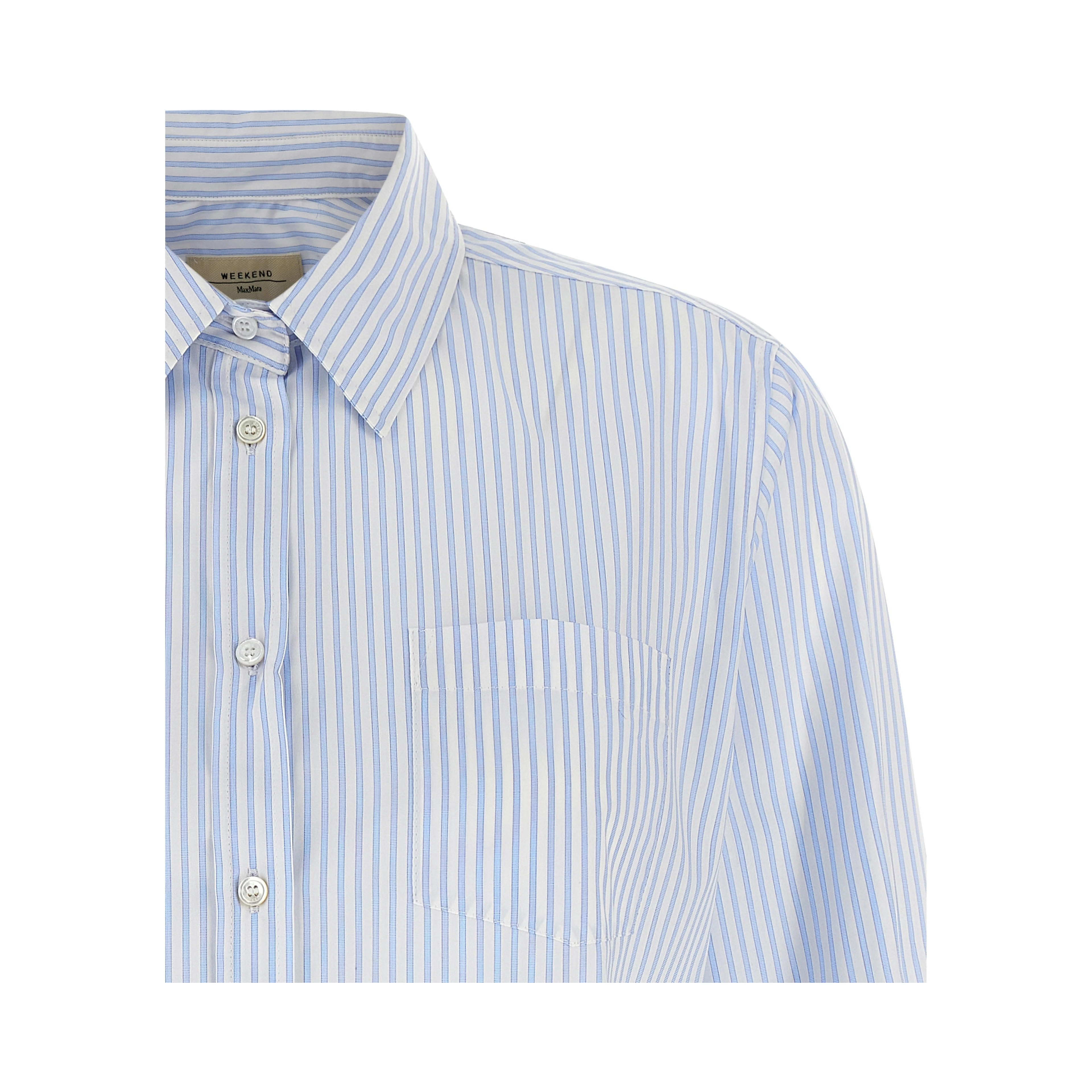 Blue Cotton Blouse