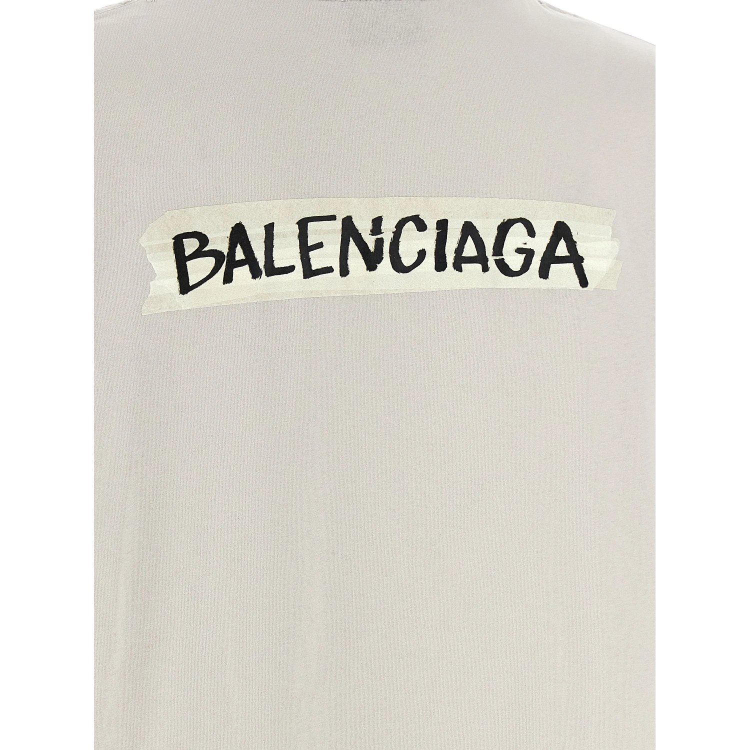 Gray Cotton T-Shirt