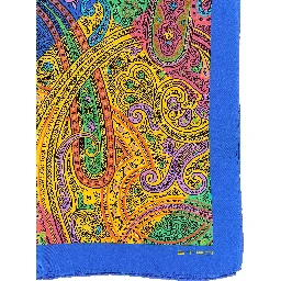 Multicolor Silk Scarf