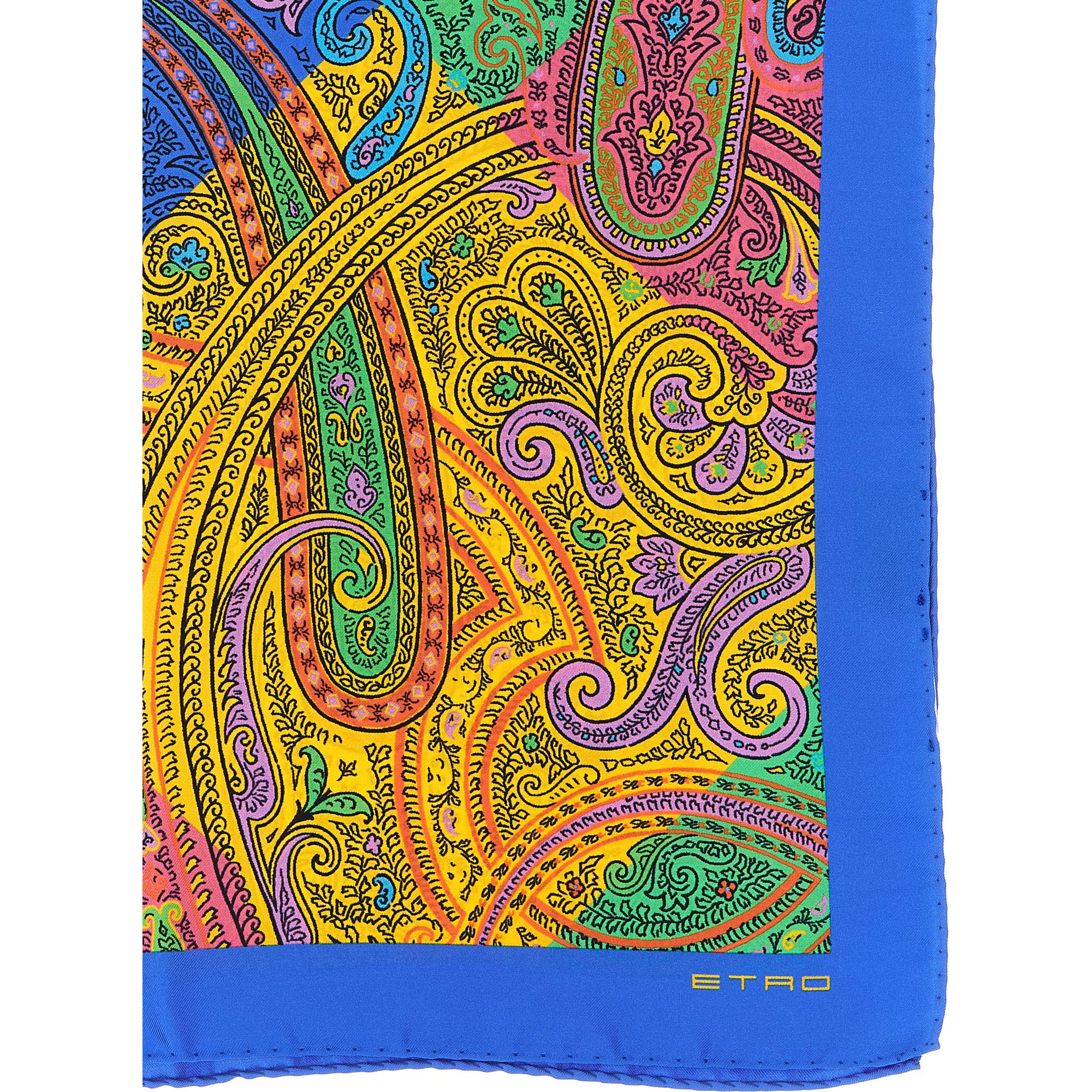 Multicolor Silk Scarf