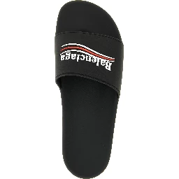 Black Plastic Slides
