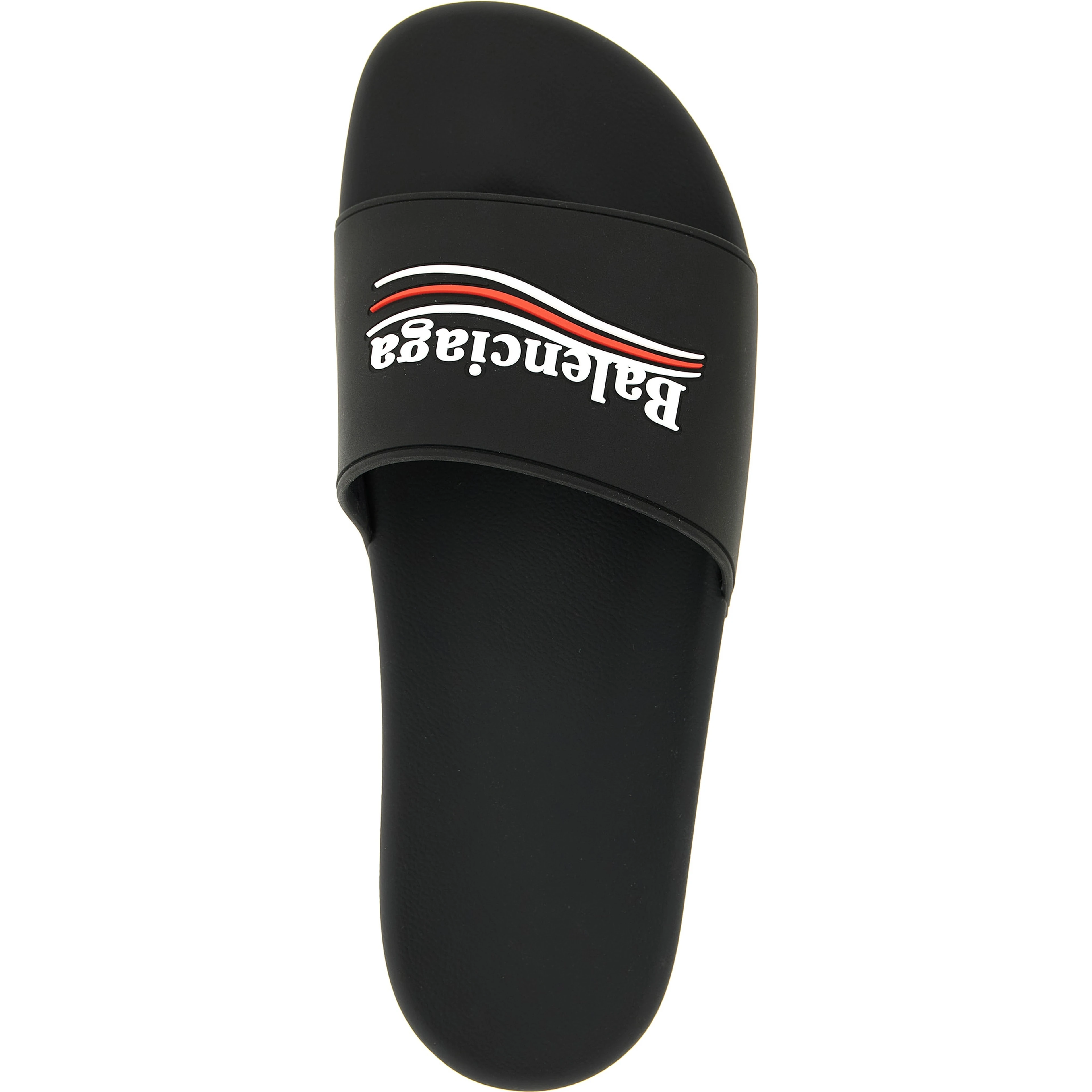 Black Plastic Slides