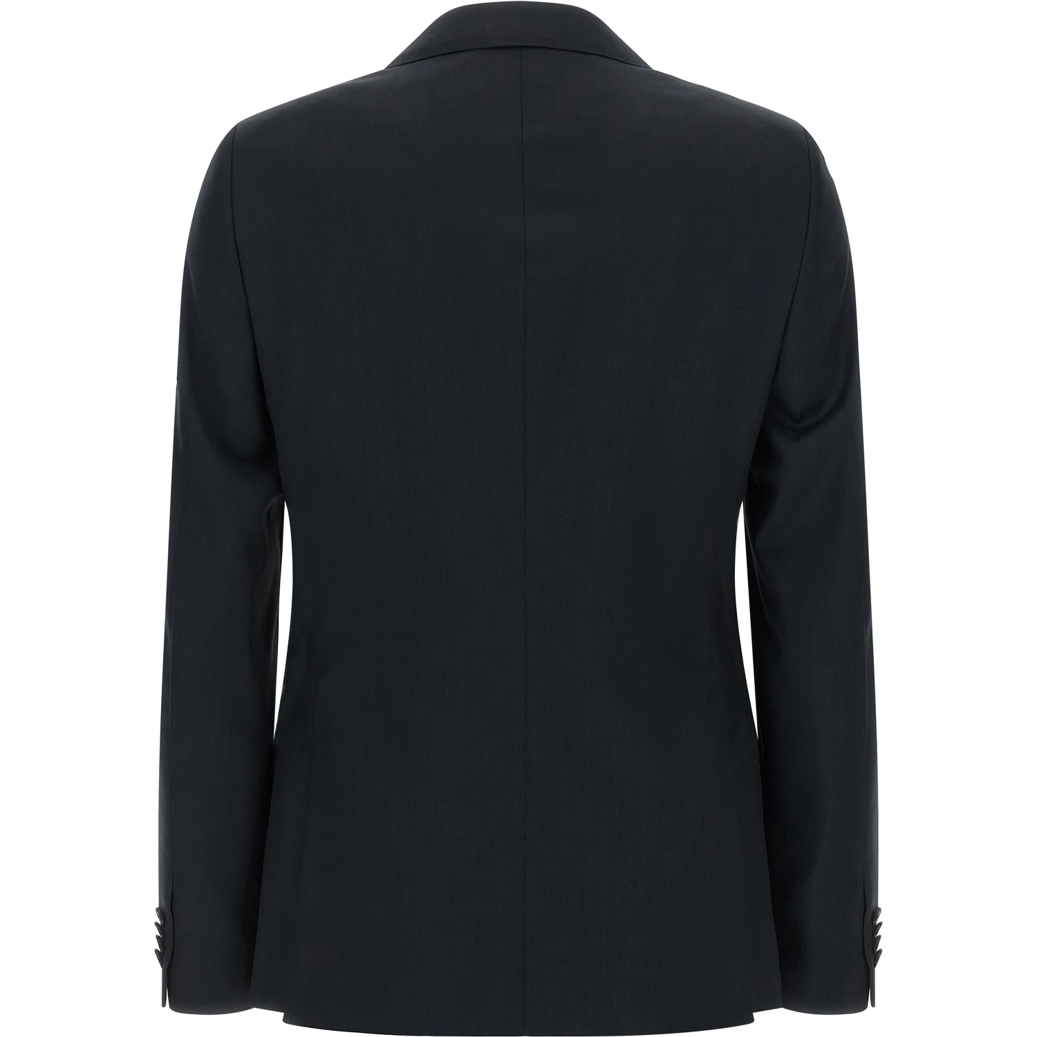 Blue Wool Two-Piece Suit