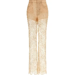 Multicolor Polyamide Flared Pants