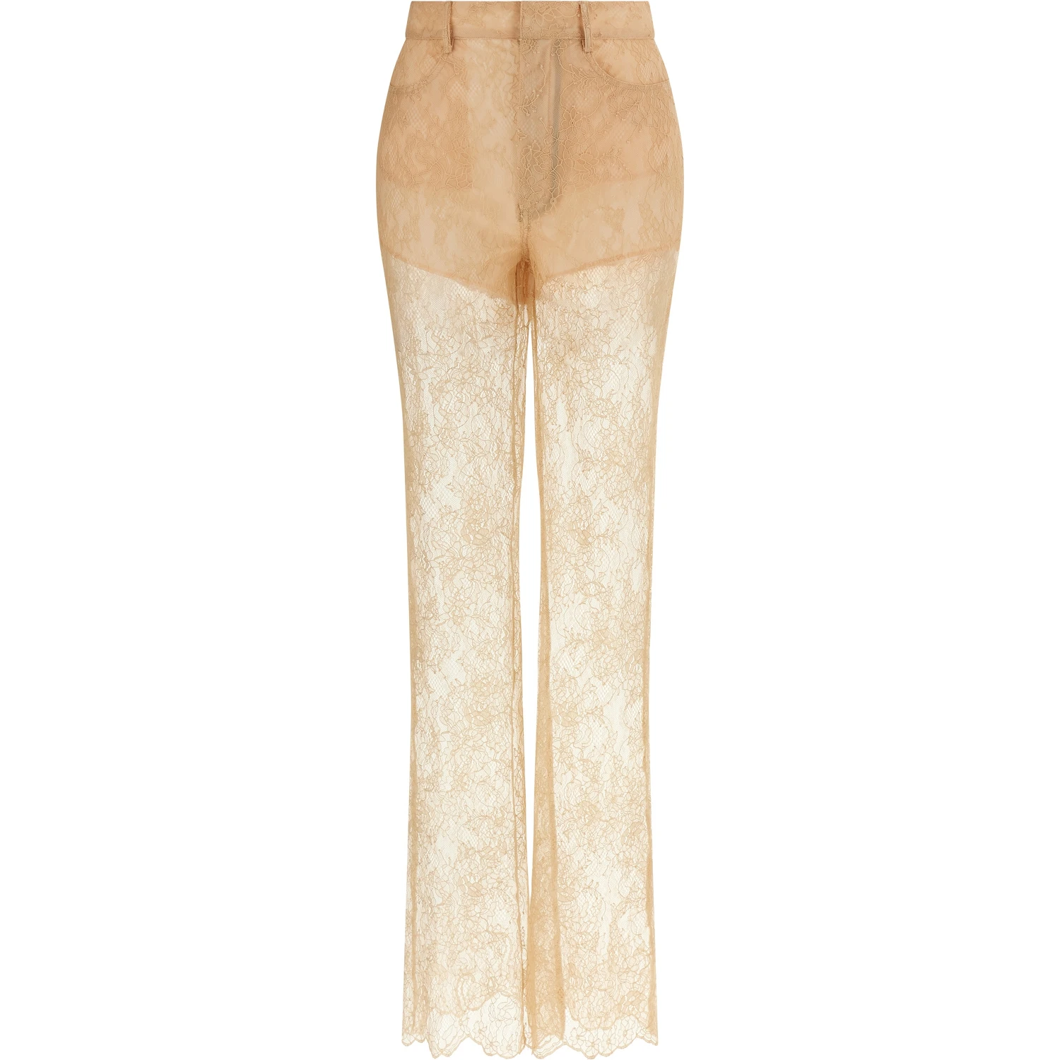 Multicolor Polyamide Flared Pants
