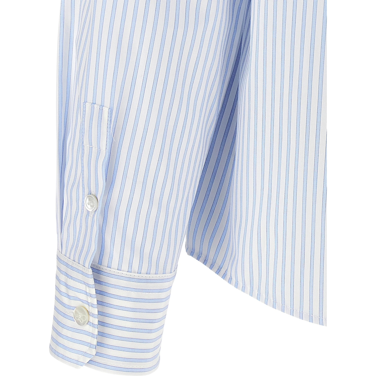 Blue Cotton Blouse
