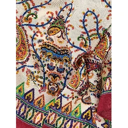 Multicolor Silk Foulard