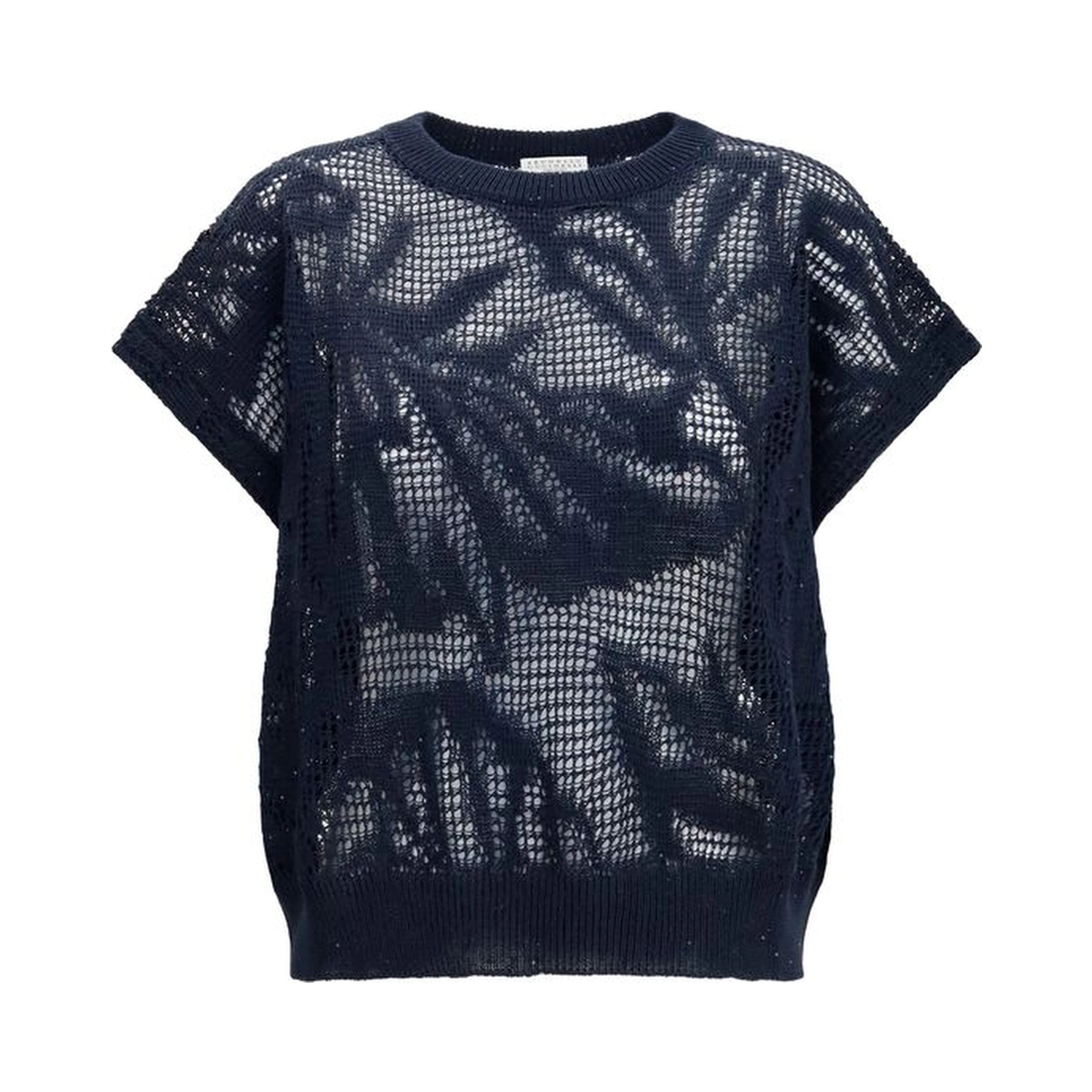 Blue Linen T-Shirt