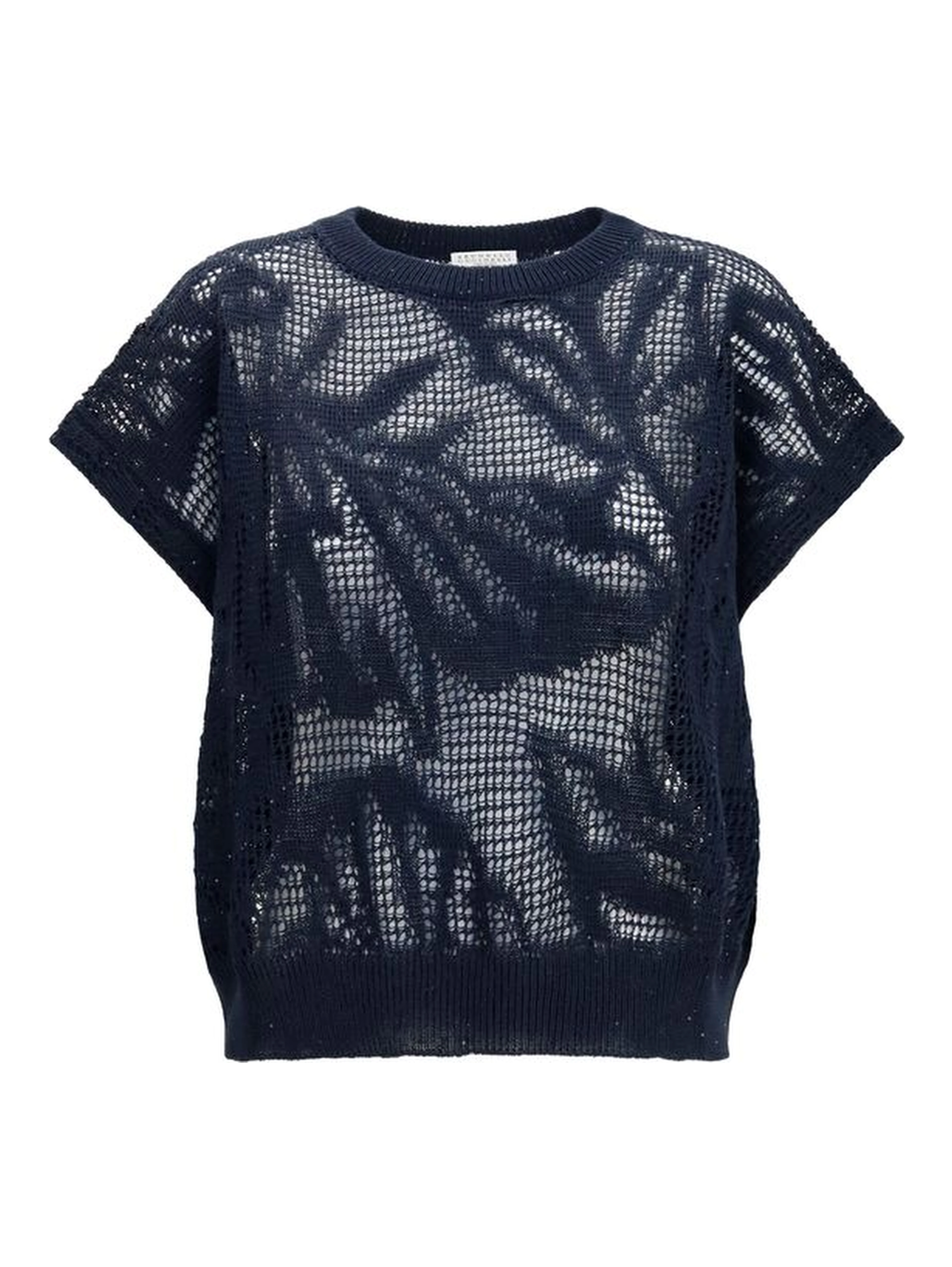Blue Linen T-Shirt