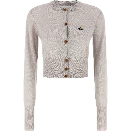 Gray Wool Cardigan