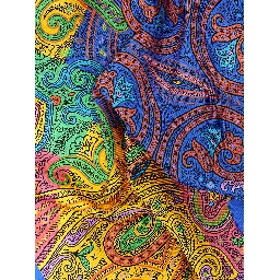 Multicolor Silk Scarf