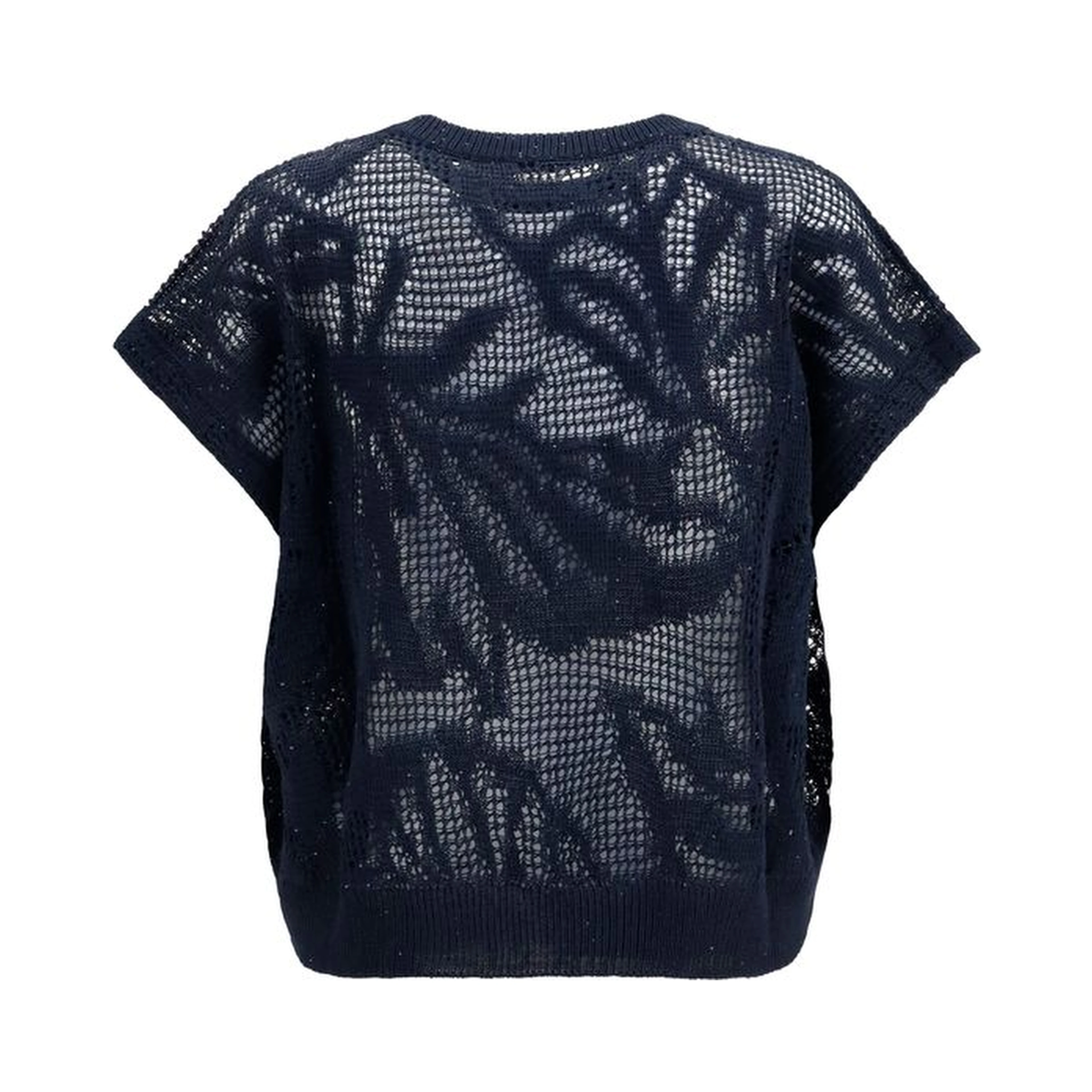 Blue Linen T-Shirt