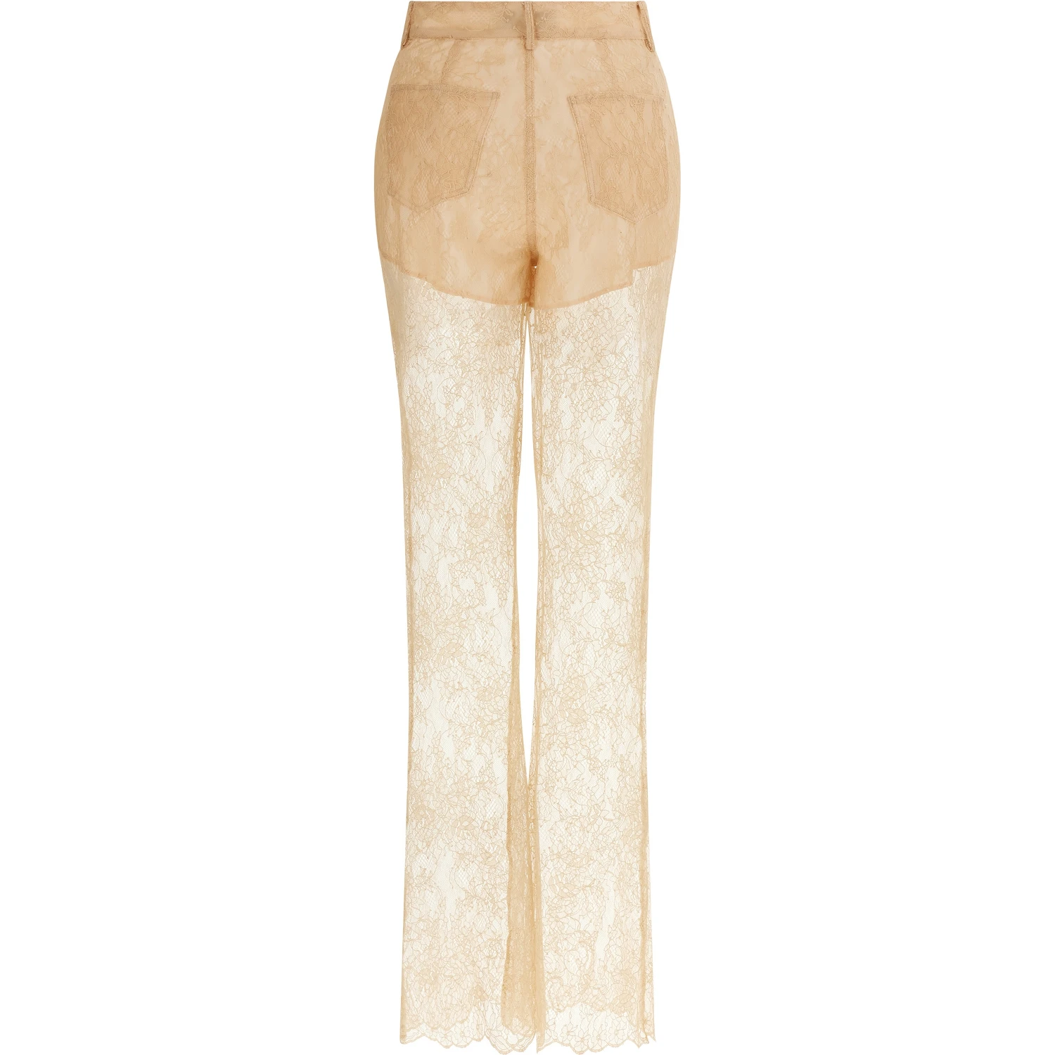 Multicolor Polyamide Flared Pants