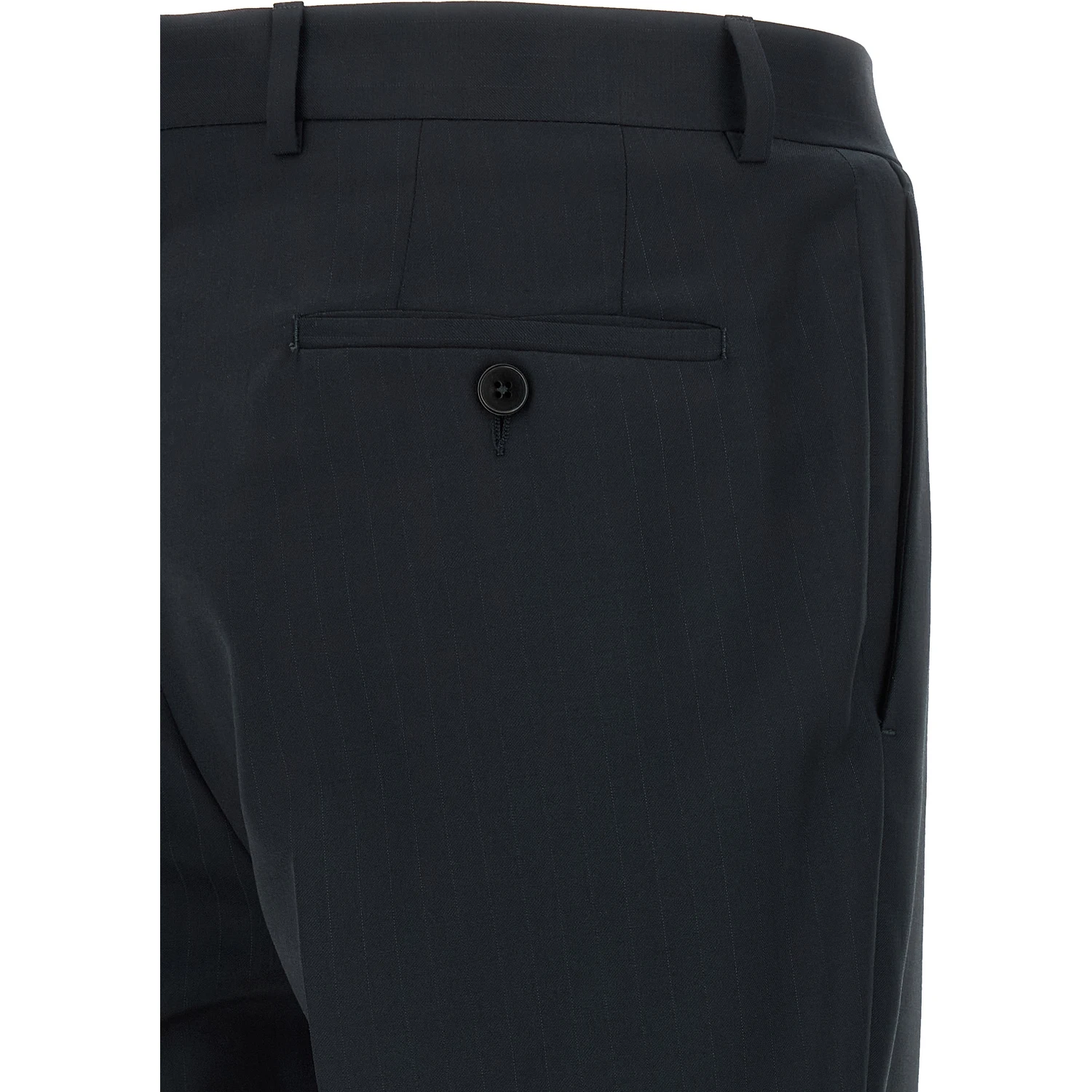 Blue Wool Two-Piece Suit