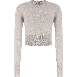 Gray Wool Cardigan