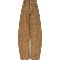 Beige Cotton Jeans Denim