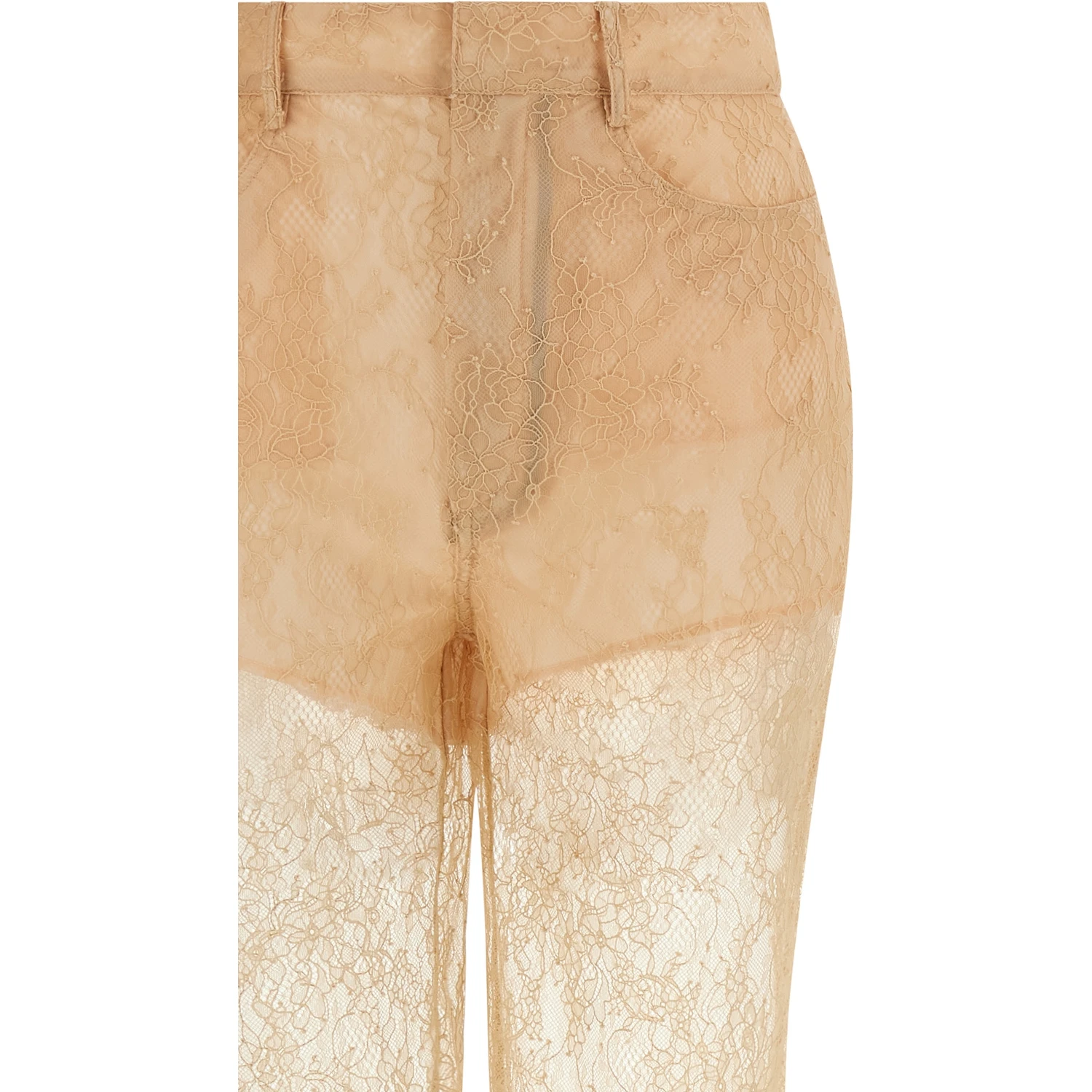 Multicolor Polyamide Flared Pants