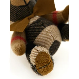Beige Cashmere Keychain