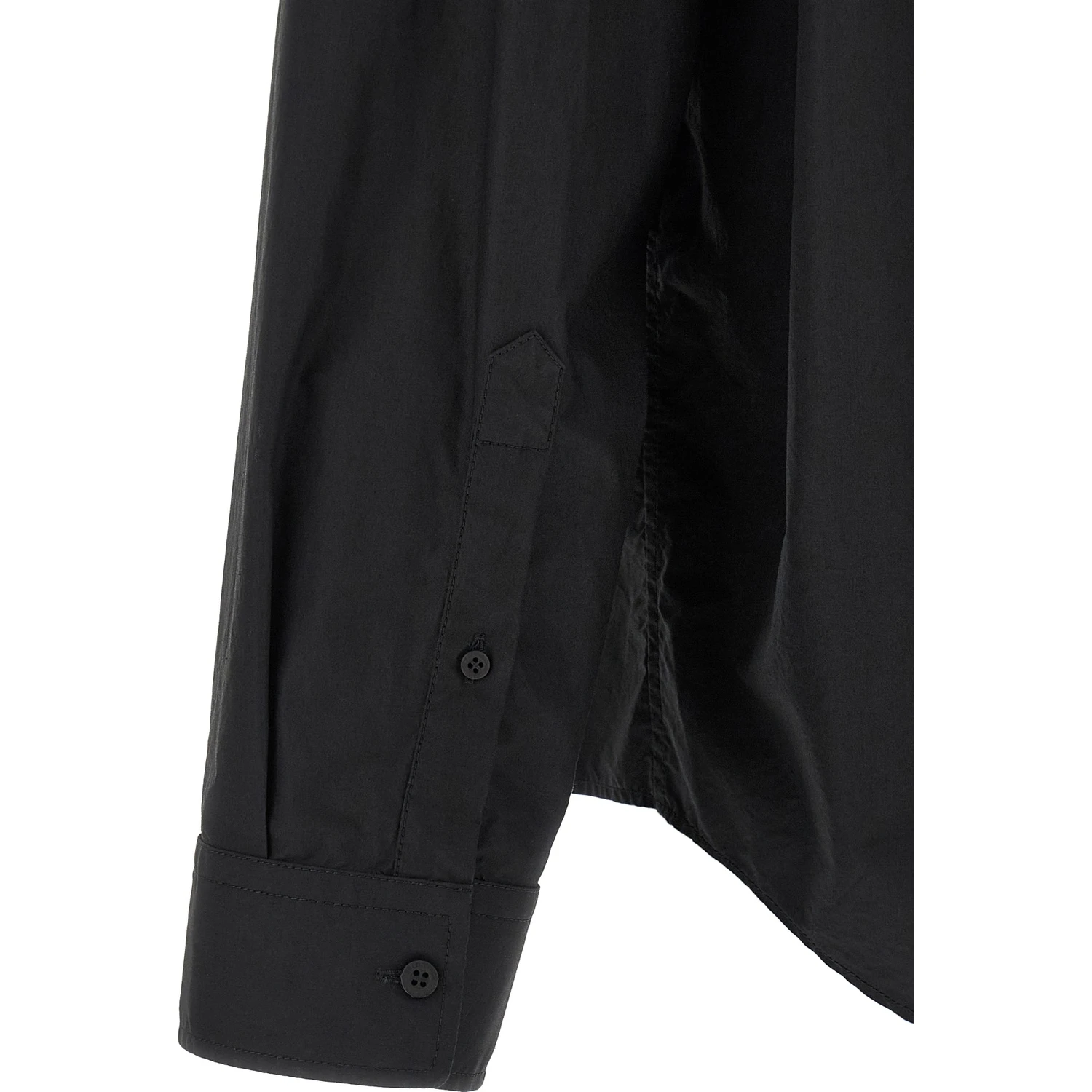 Black Cotton Blouse