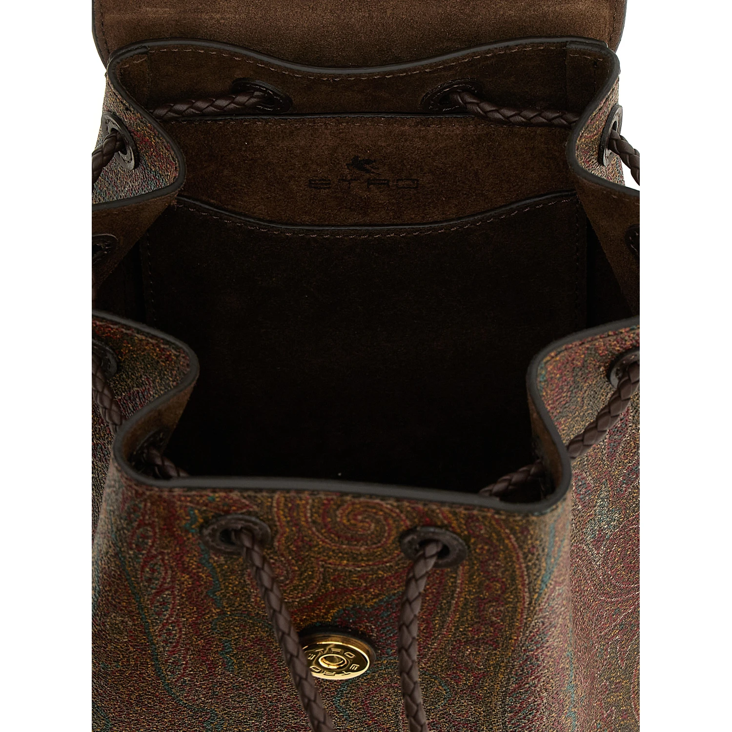 Multicolor Cotton Backpack