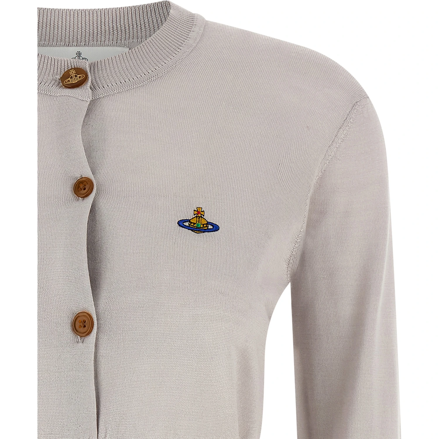 Gray Wool Cardigan