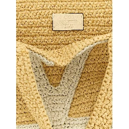 White Viscose Tote Bag