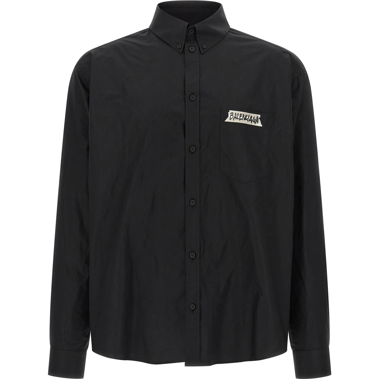 Black Cotton Blouse