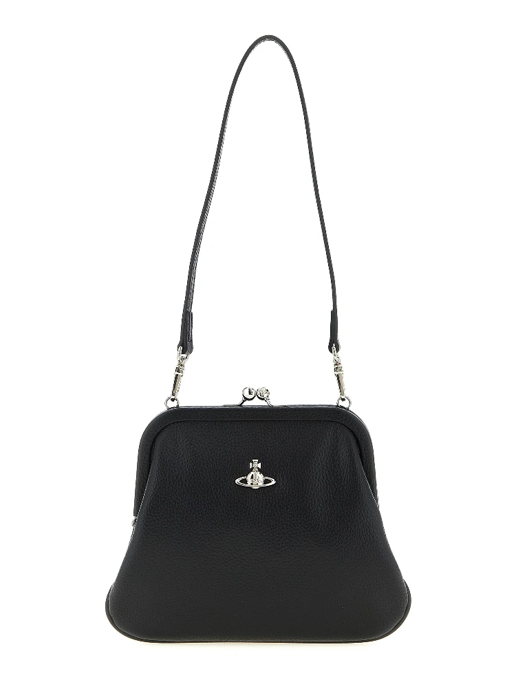 Black Polyethylene Clutch Bag