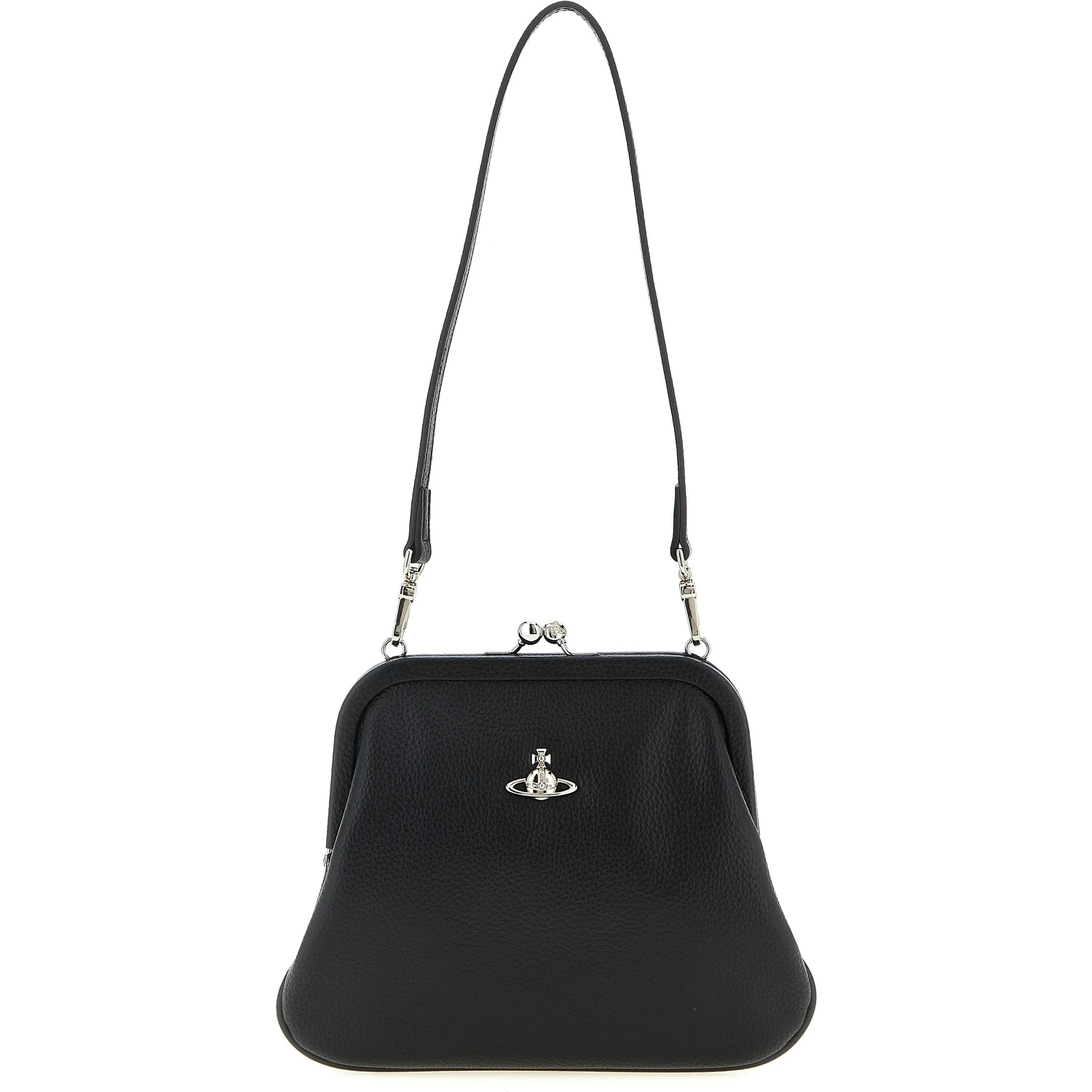 Black Polyethylene Clutch Bag