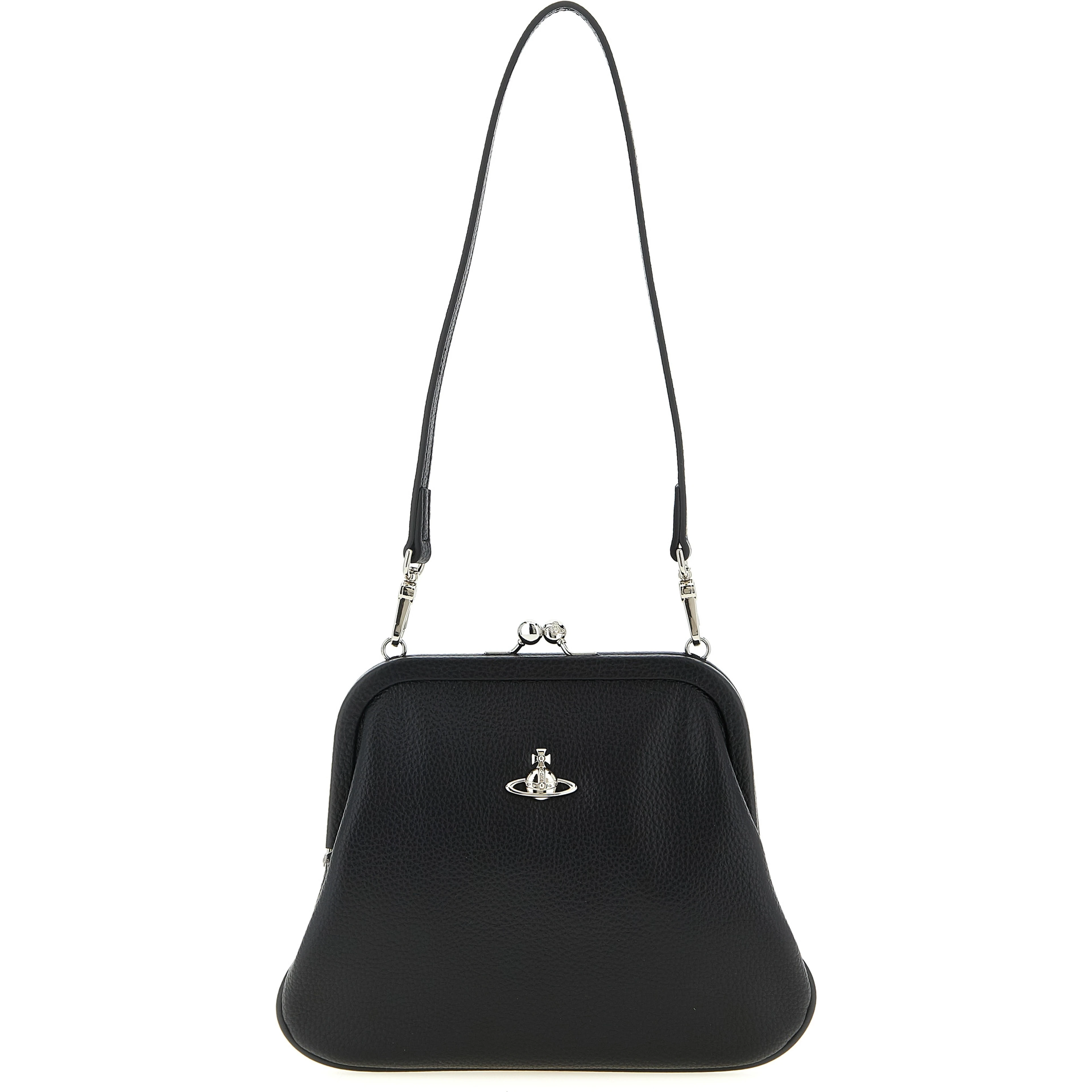 Black Polyethylene Clutch Bag