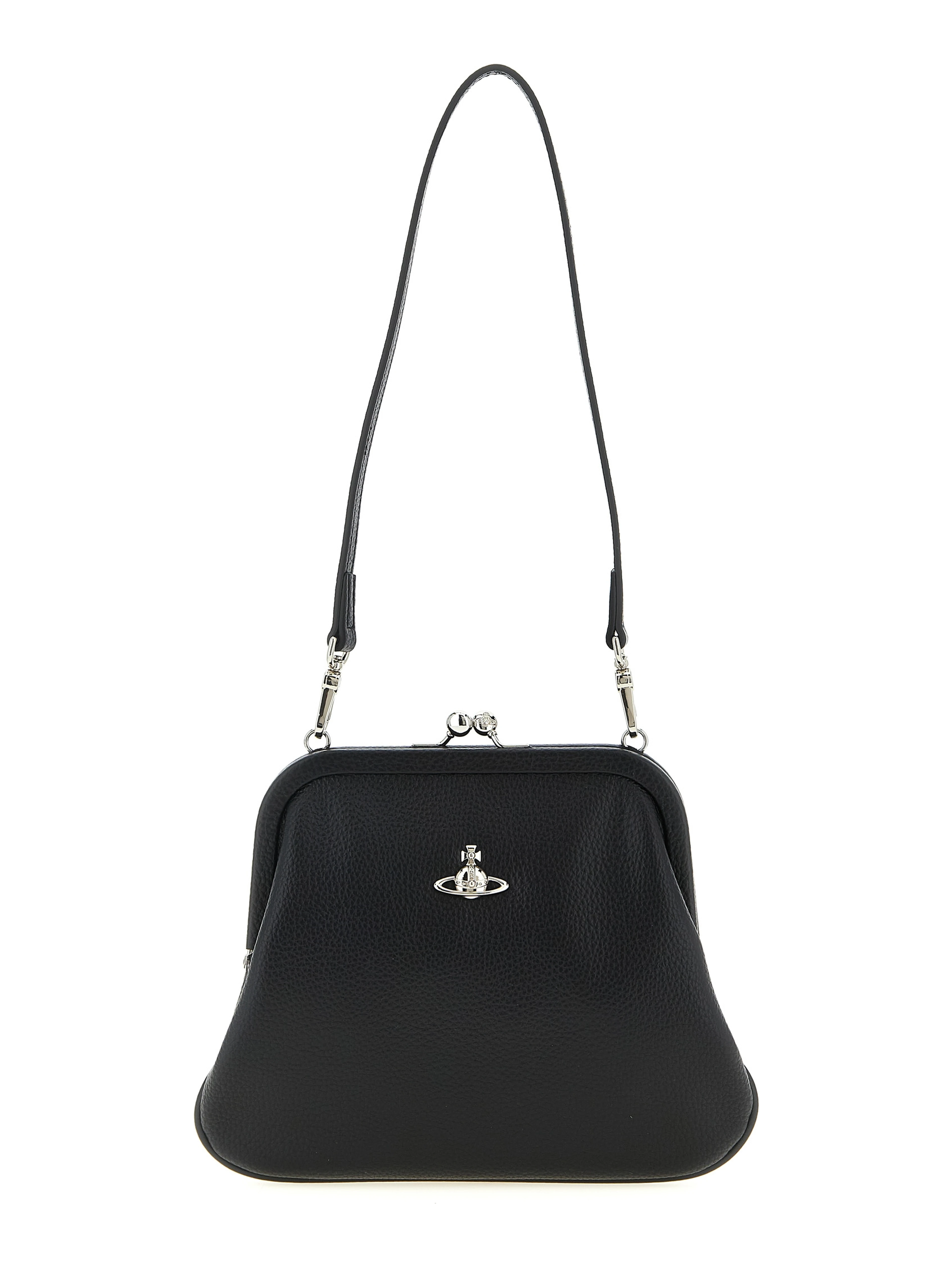 Black Polyethylene Clutch Bag