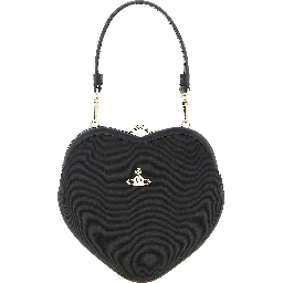 Black Viscose Handbag