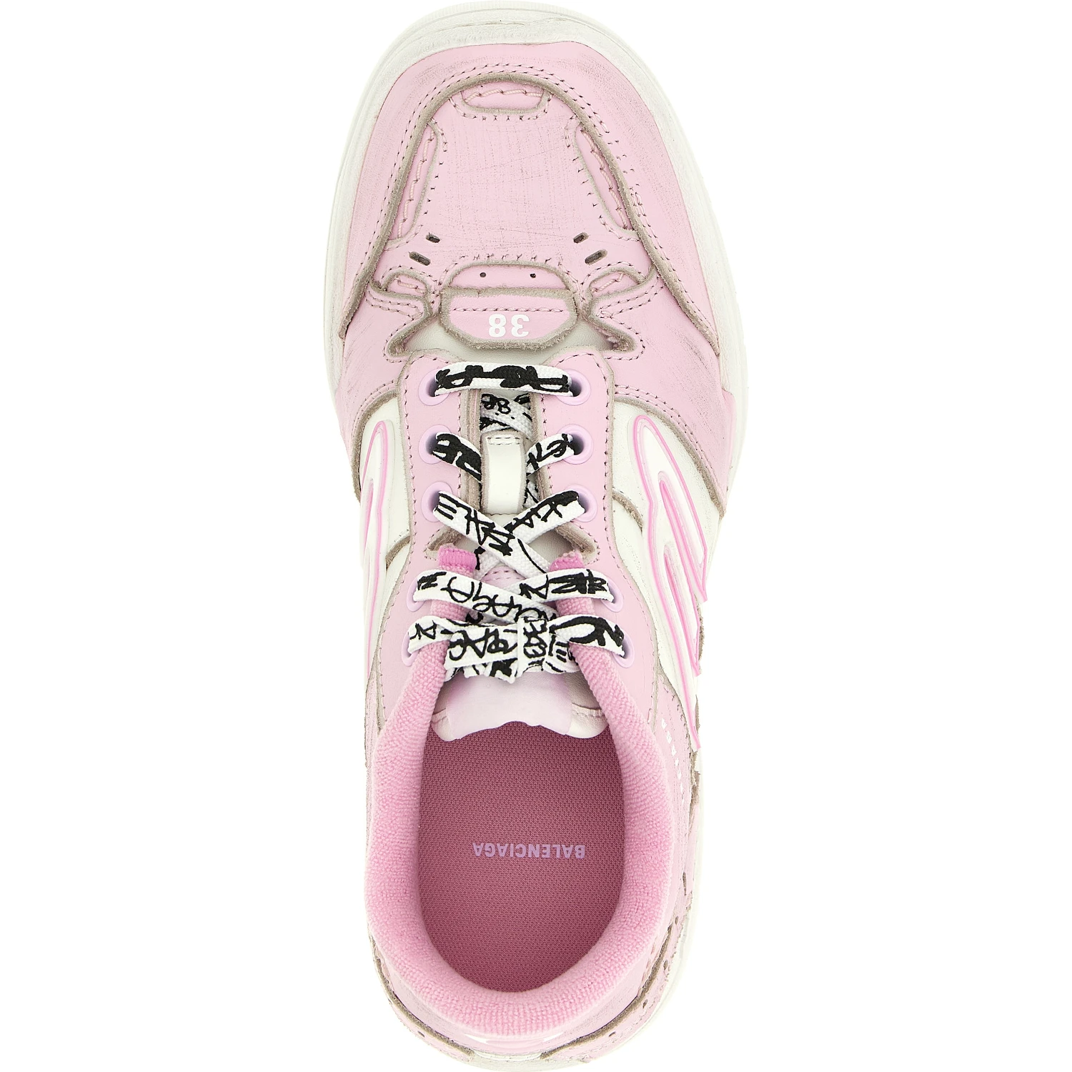 Multicolor Calfskin Athletic Sneakers