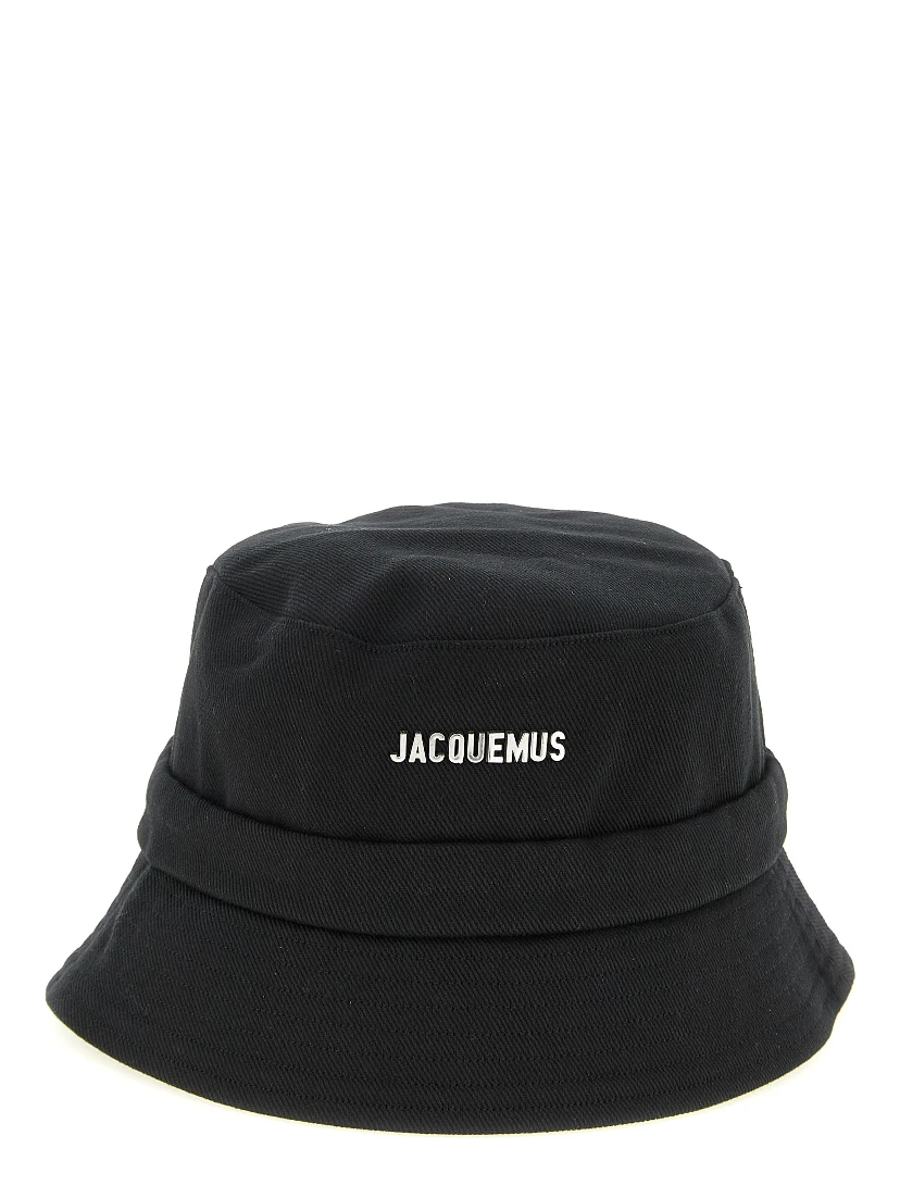Black Cotton Bucket Hat