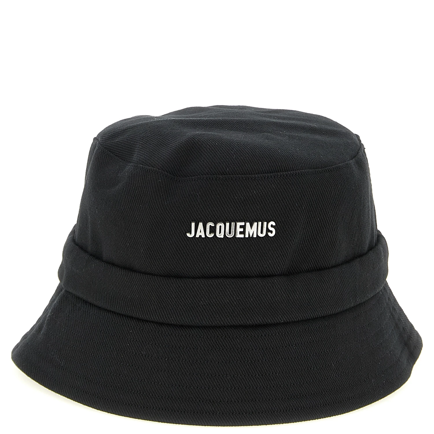 Black Cotton Bucket Hat