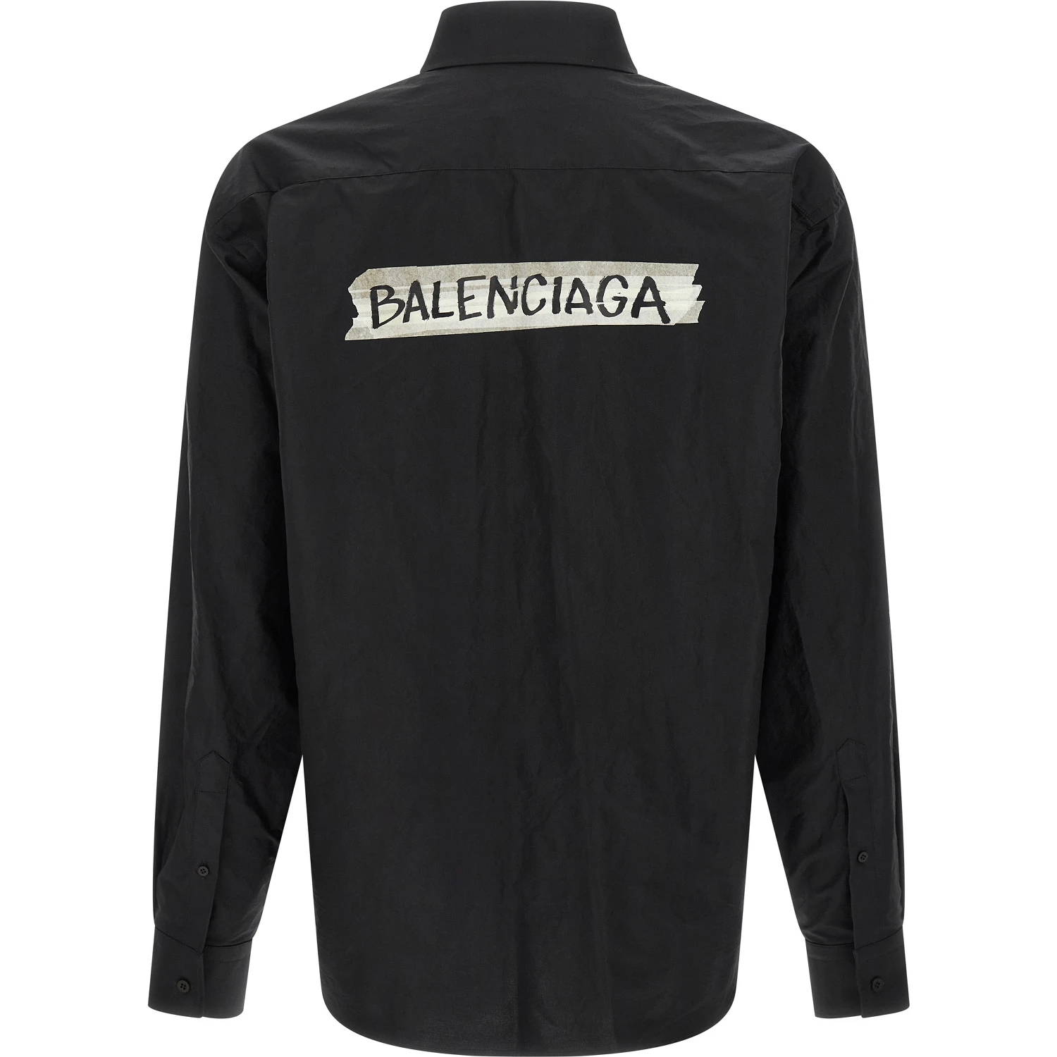 Black Cotton Blouse