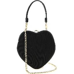 Black Viscose Handbag