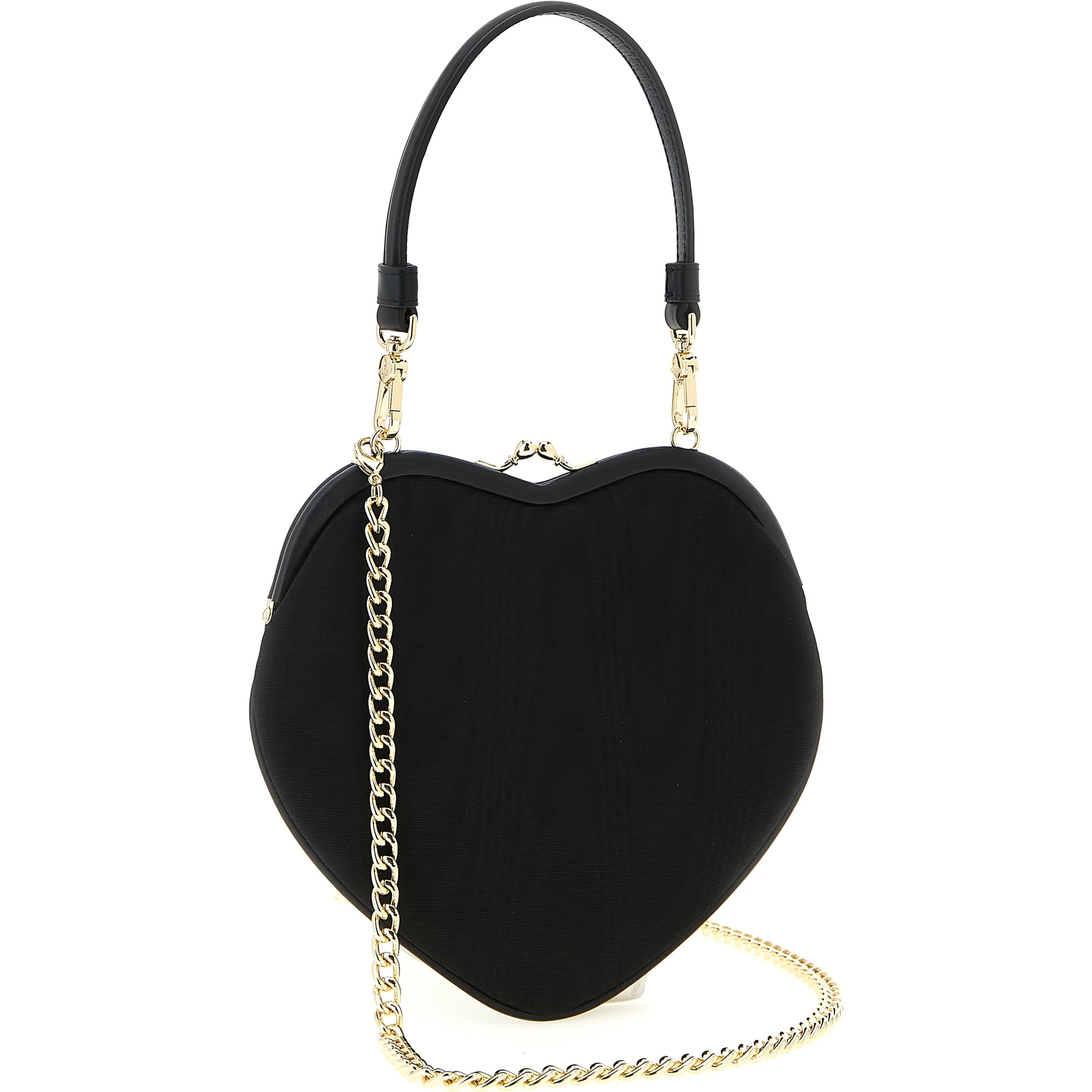 Black Viscose Handbag