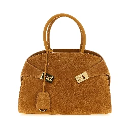 Beige Goatskin Handbag